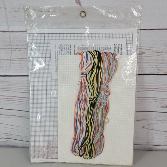 Disney Snow White Counted Cross Stitch Kit Forest Friends #35010 VTG NEW - Picture 4 of 5